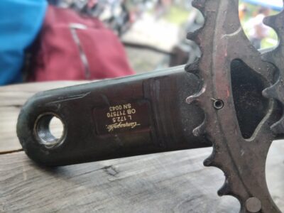 Embielado Campagnolo record en carbono, 172.5 - 52x39 negociable