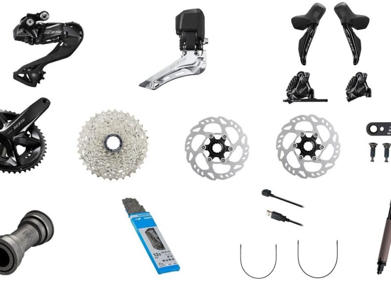 Grupo Shimano 105 DI2 12 velocidades R7170
