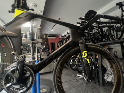 Bicicleta aerodinámica Scott