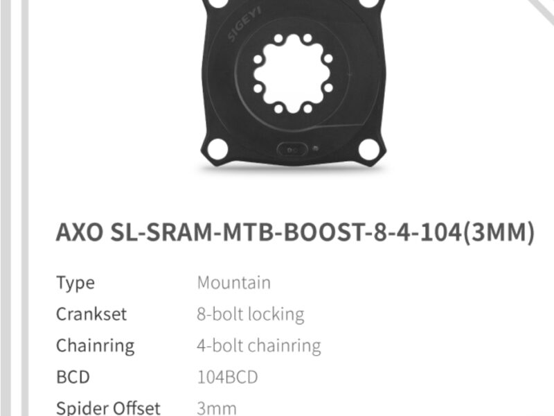 Potenciometro Sigeyi Sram 8 tornillos
