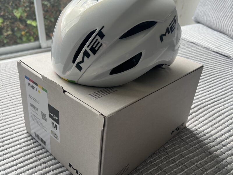Casco met manta edición pogacar