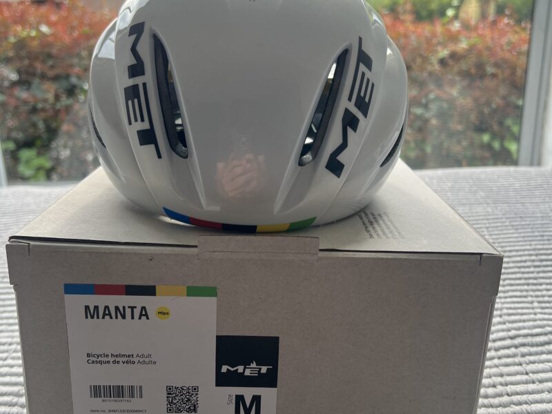 Casco met manta edición pogacar