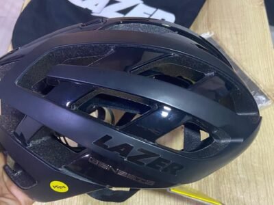 Casco lazer génesis con míps negro nuevo.